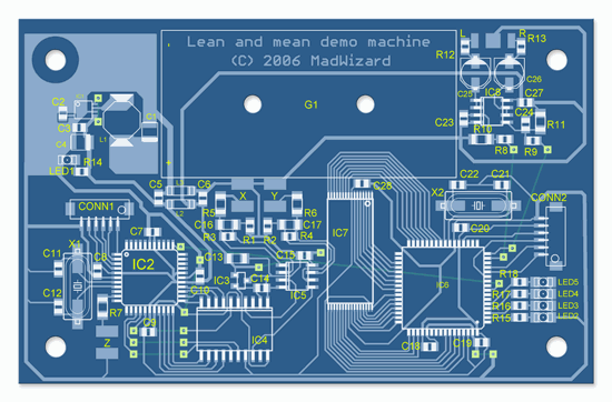 Modplayer PCB design