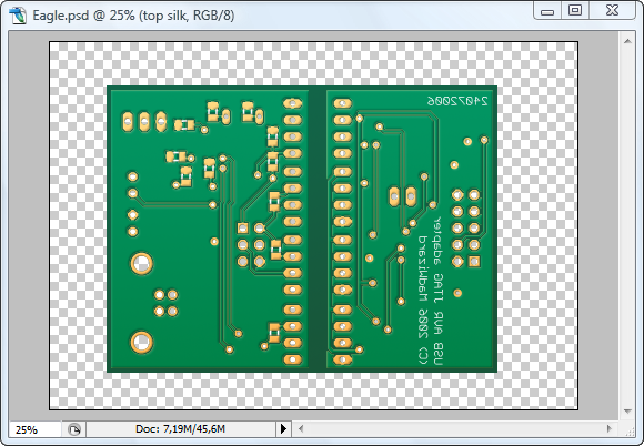 Back of PCB