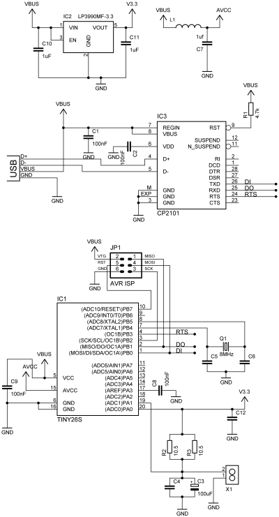 Power meter schematic