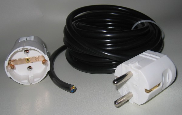 Power plugs and wire