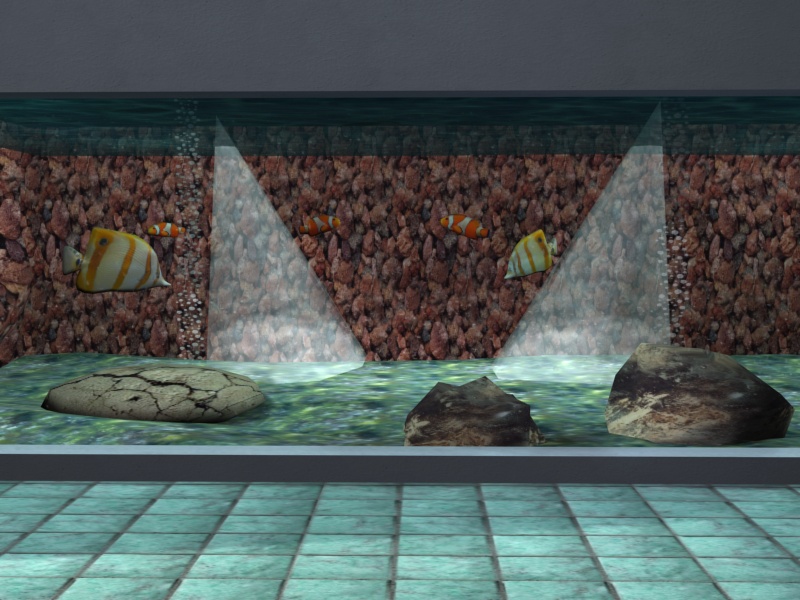 Aquarium front