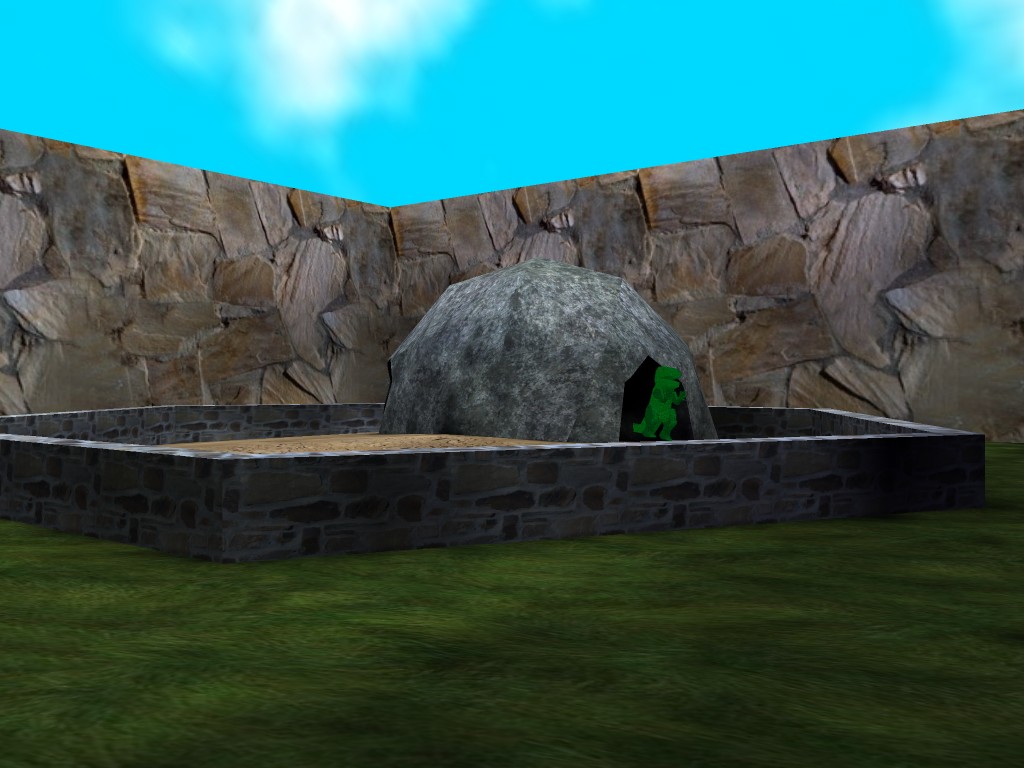 CG zoo cave screenshot