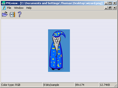 PNGview screenshot